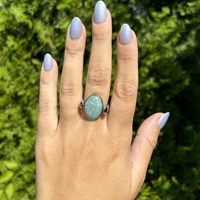 Amazonite Oval Crystal Element