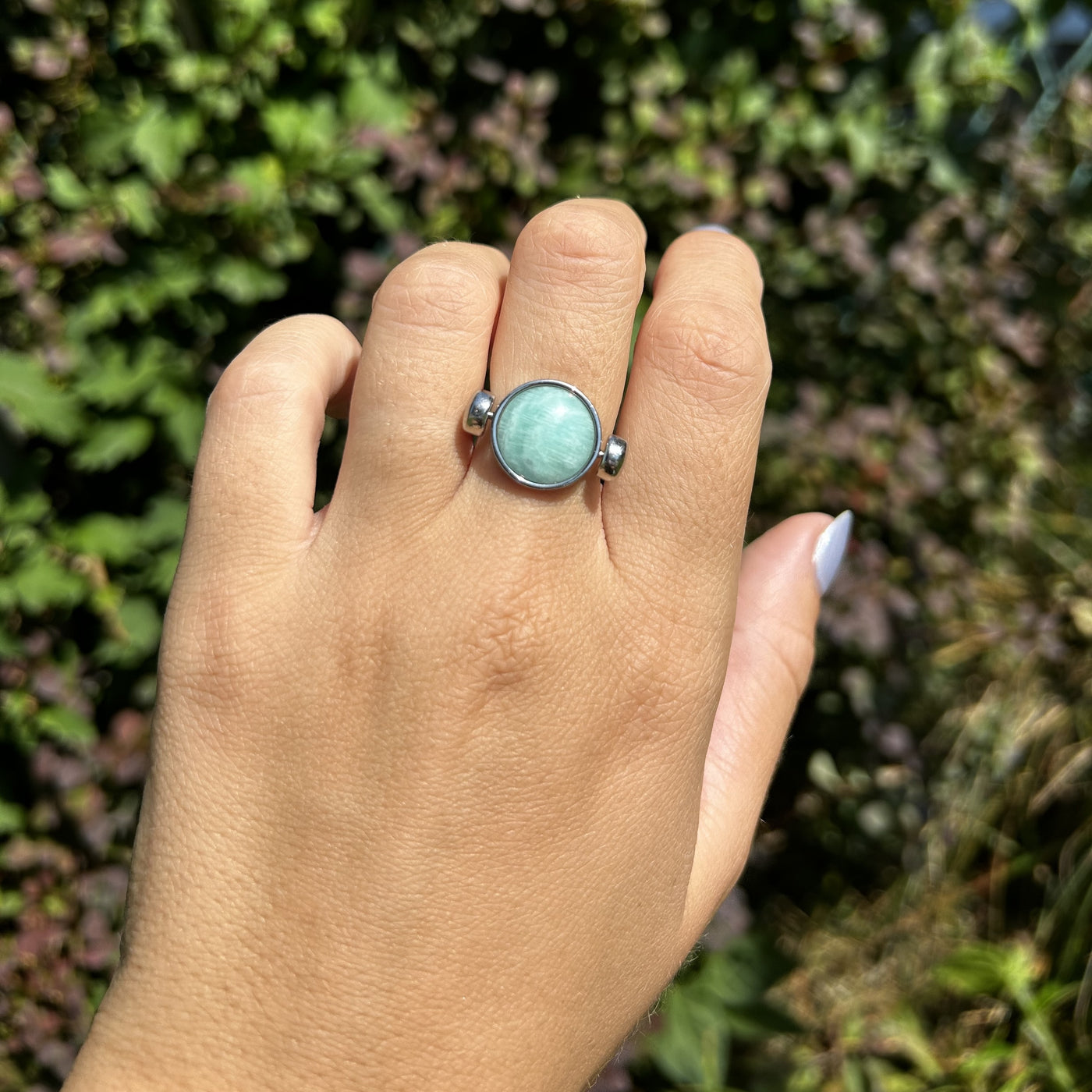 Amazonite Round Crystal Element