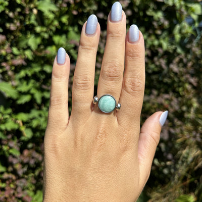 Amazonite Round Crystal Element