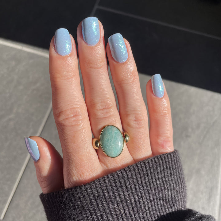 Amazonite Oval Crystal Element