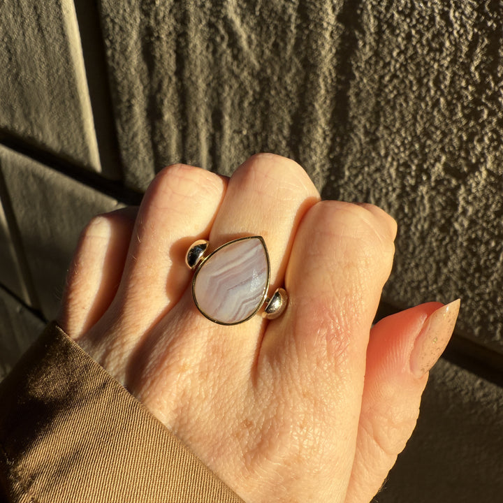 Blue Lace Agate AquaPoint™ Crystal Element