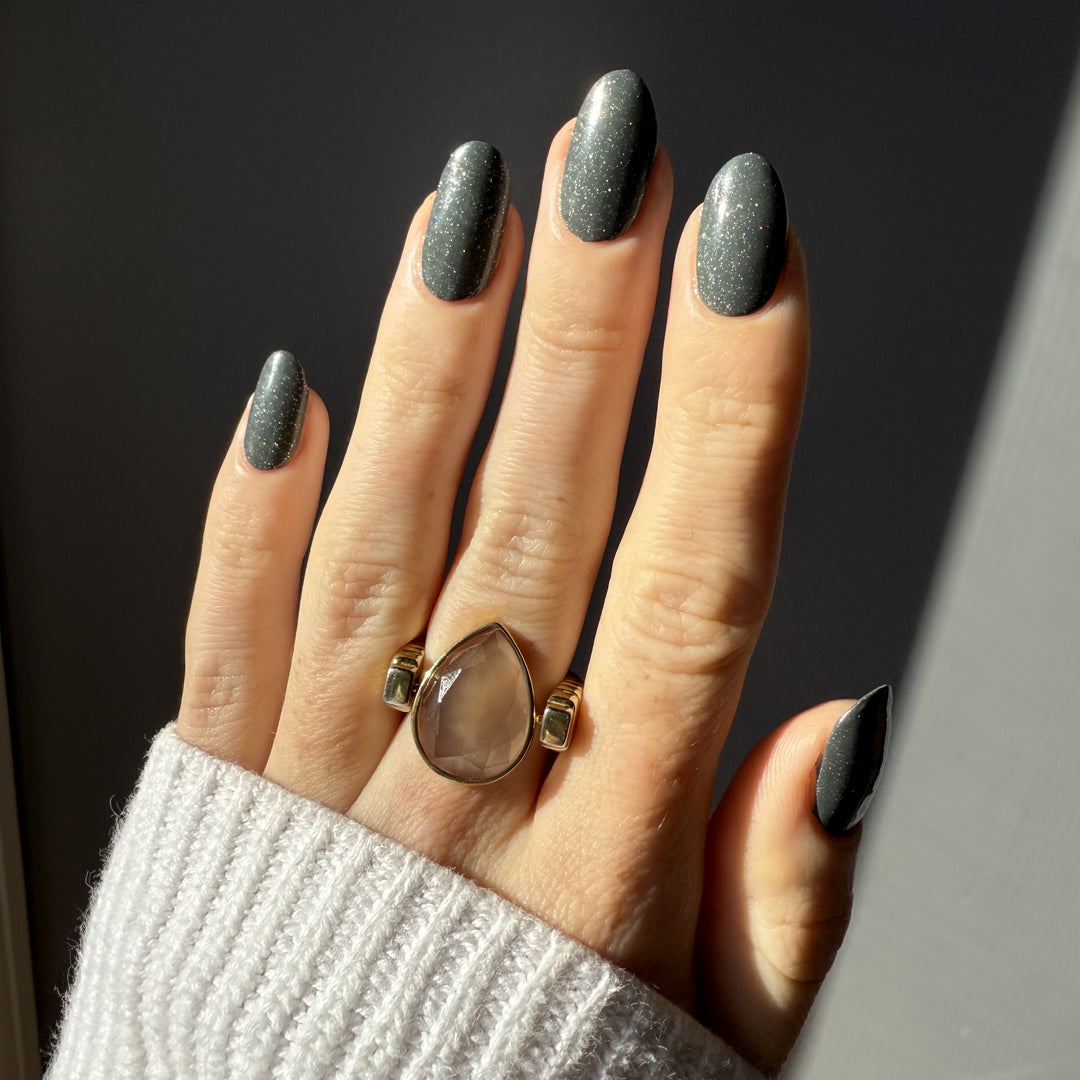 Smoky Quartz AquaPoint™ Crystal Element