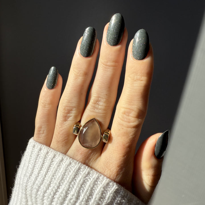 Smoky Quartz AquaPoint™ Crystal Element