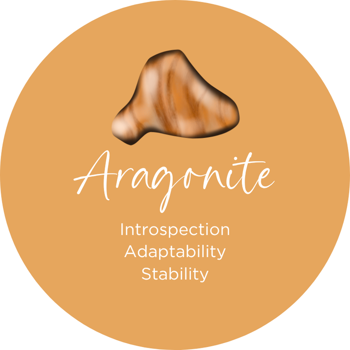 Aragonite Cushion Crystal Element