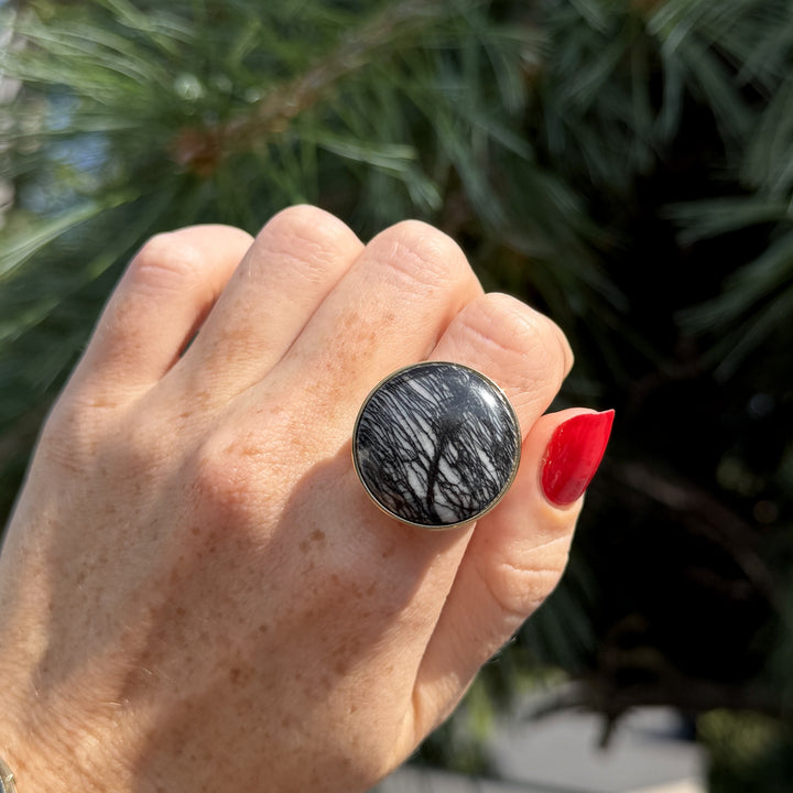 Black Picasso Jasper Echelon Crystal Element – Studio Line