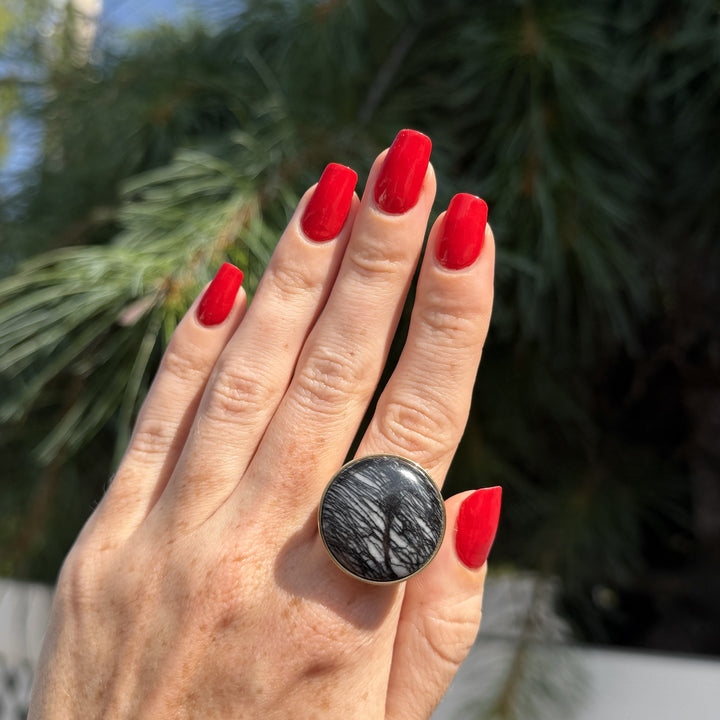 Black Picasso Jasper Echelon Crystal Element – Studio Line