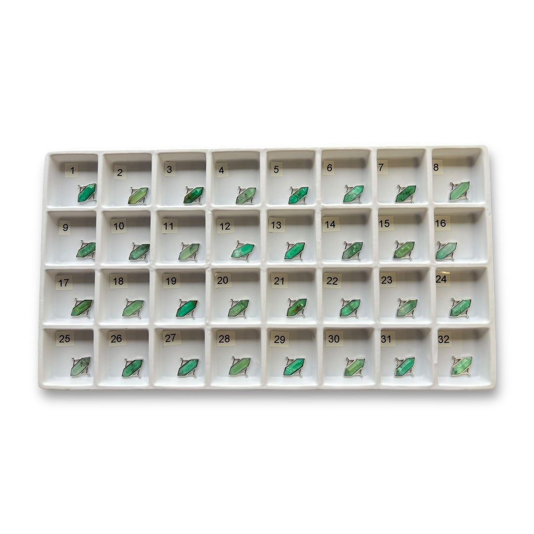 Choose Your Own Chrysoprase TwinPoint™ – Silver