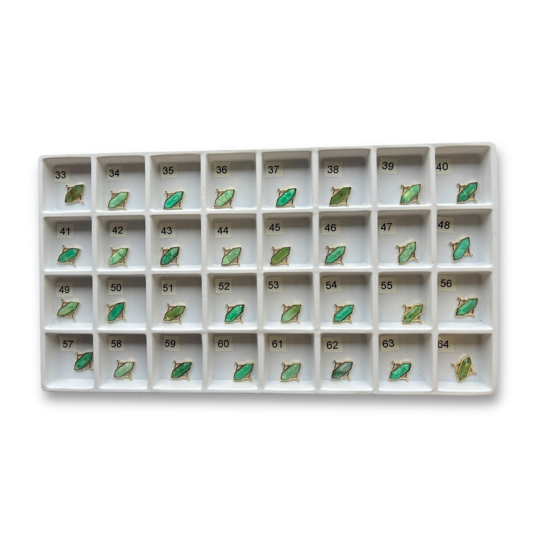 Choose Your Own Chrysoprase TwinPoint™ – Gold