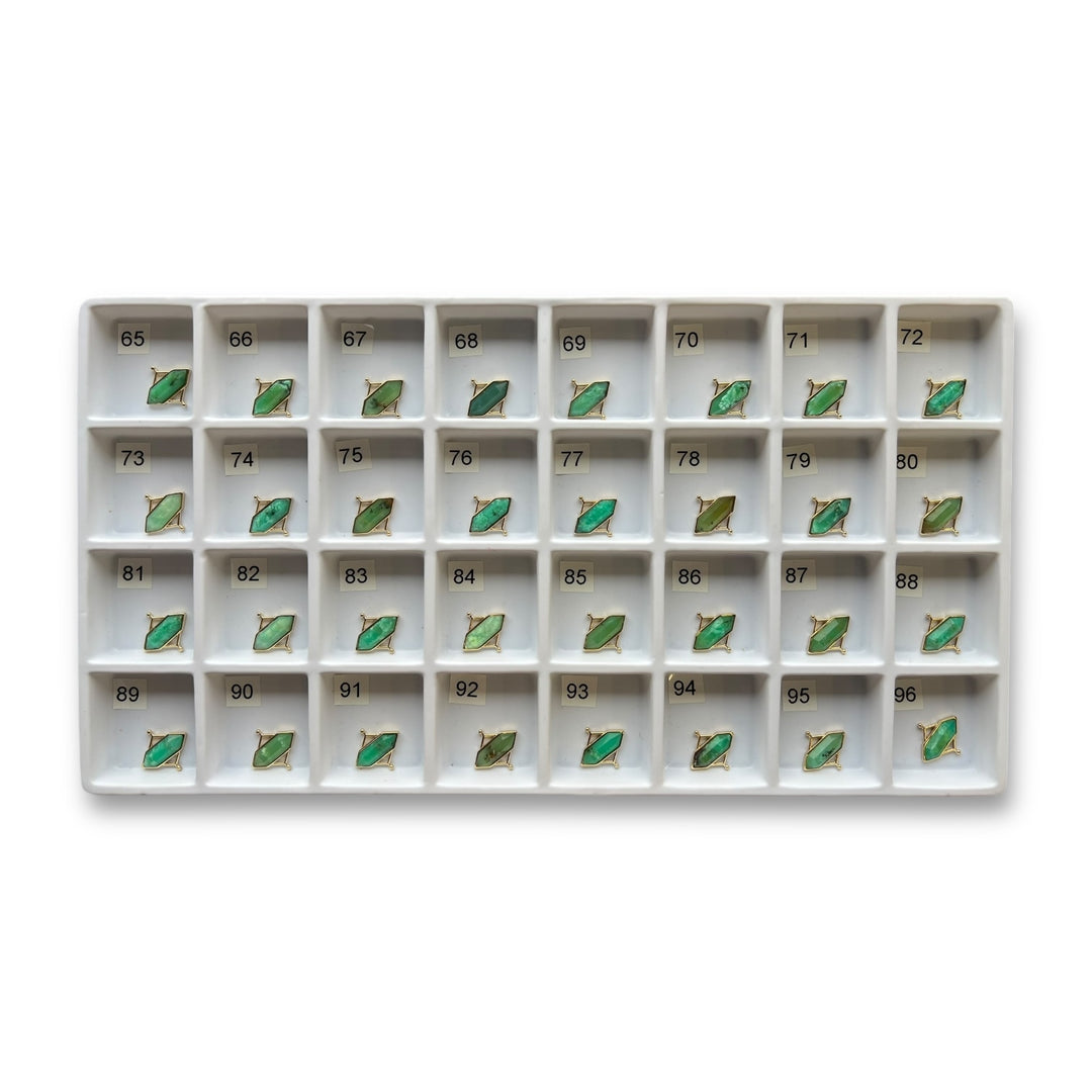 Choose Your Own Chrysoprase TwinPoint™ – Gold