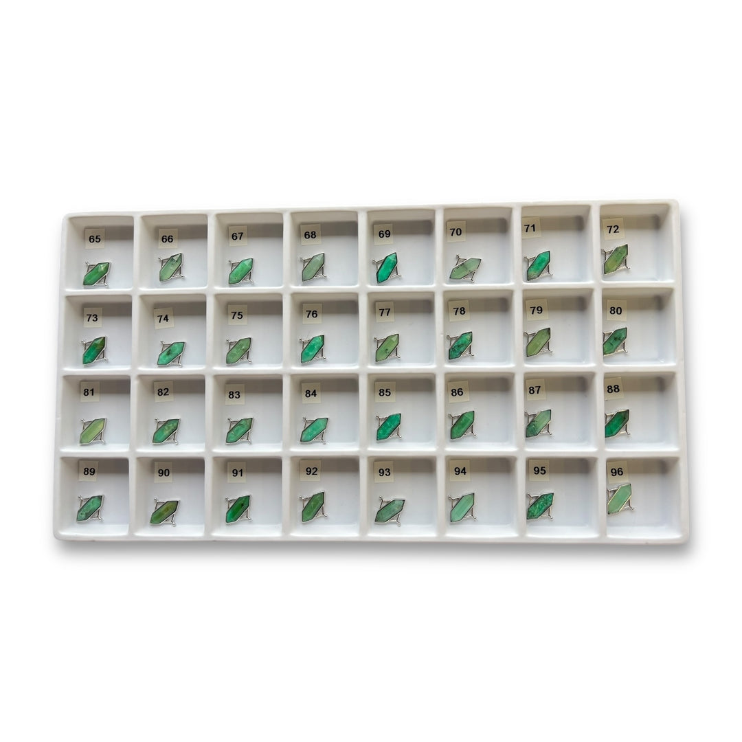 Choose Your Own Chrysoprase TwinPoint™ – Silver