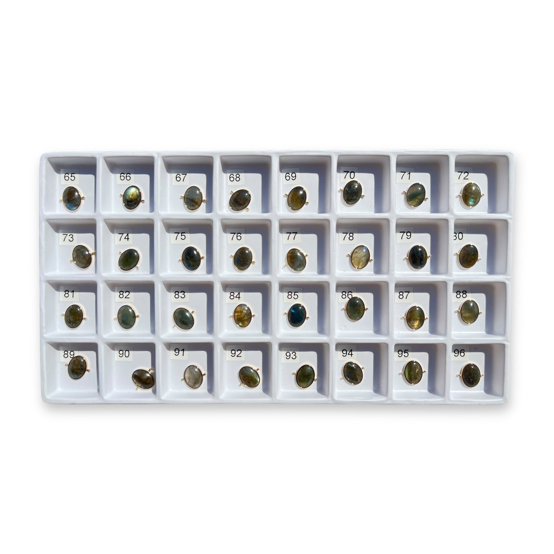 Choose Your Own Lux Labradorite Oval – Gold