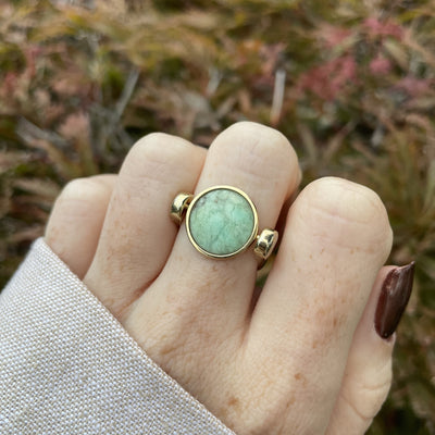 Chrysoprase Round Crystal Element