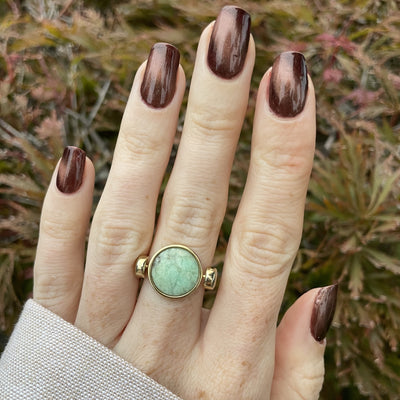 Chrysoprase Round Crystal Element