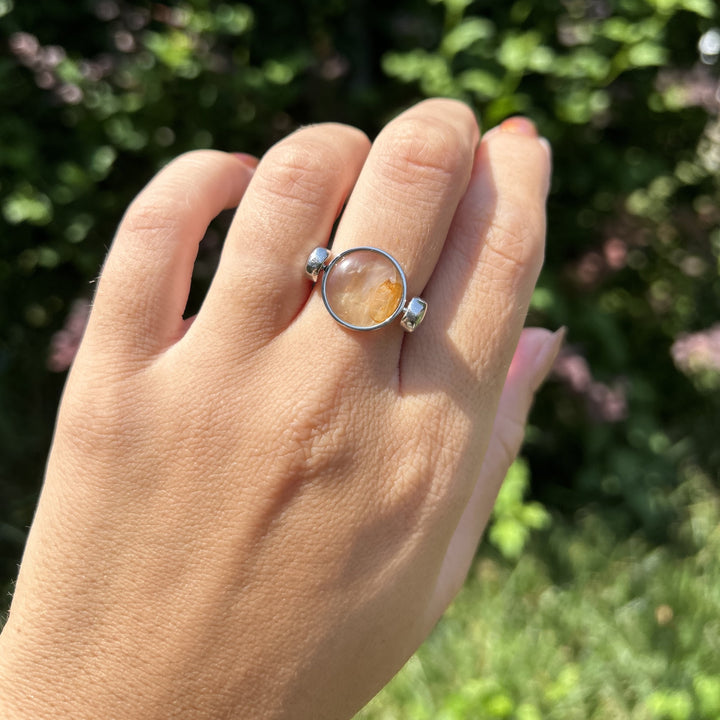 Citrine Round Crystal Element