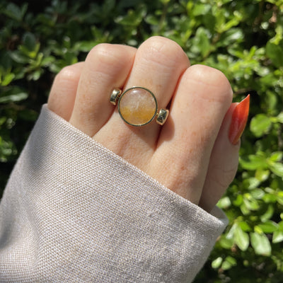 Citrine Round Crystal Element