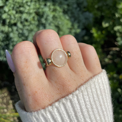 Clear Quartz Round Crystal Element