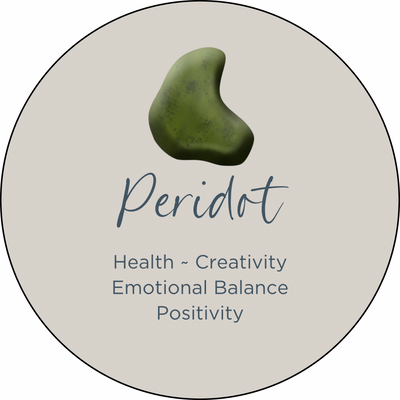 Peridot Round Crystal Element