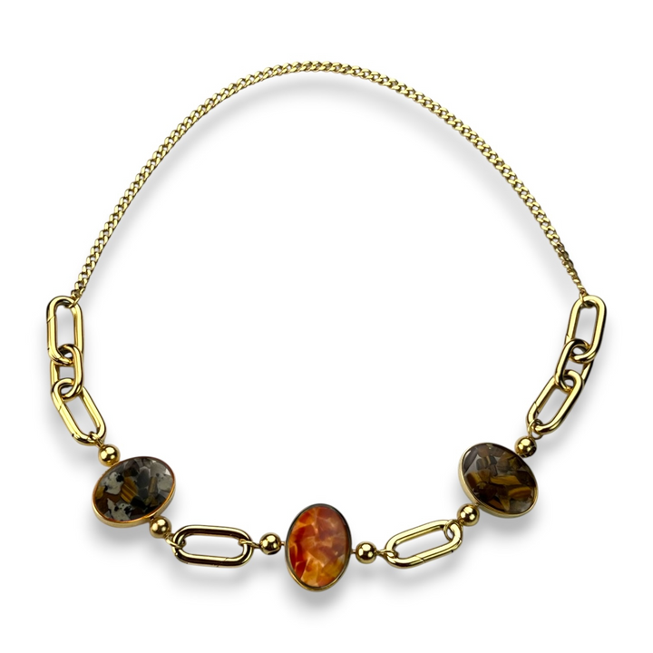 MiraLink™ of the Month - Crystal Confetti Curb Duo Necklace
