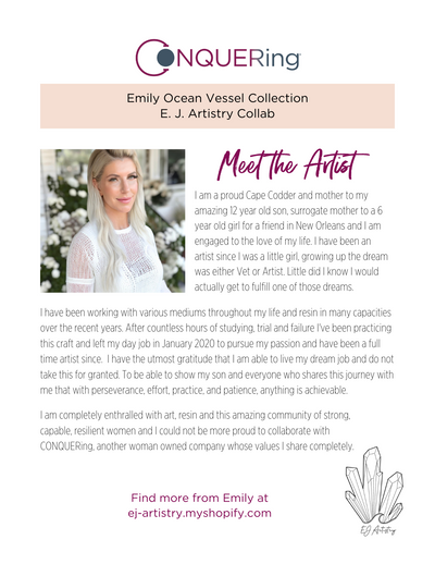 Emily Ocean Vessel Collection – E.J. Artistry Collab