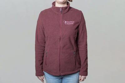 Ladies fleece full-zip