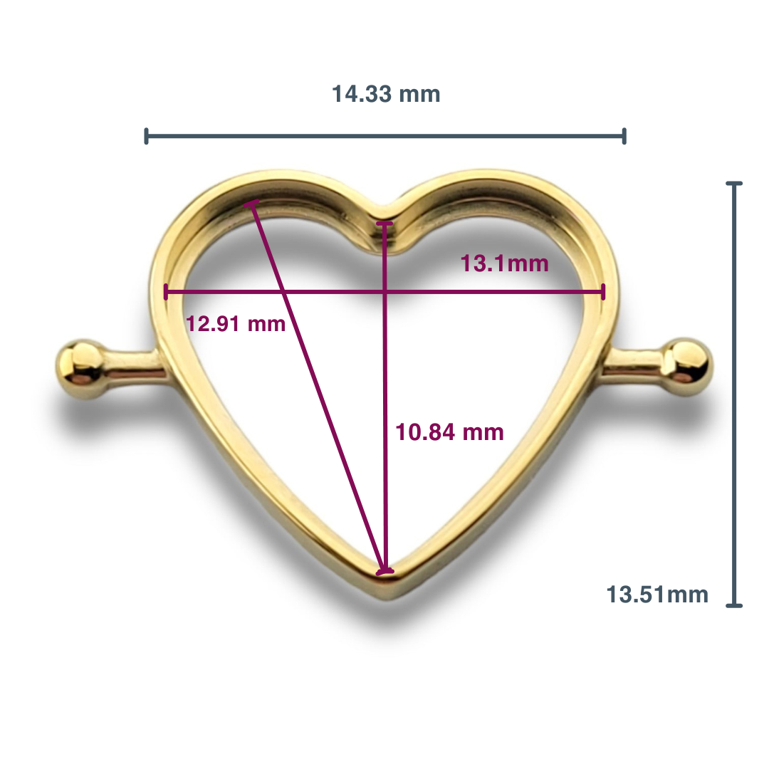 DIY Heart Element Bezel