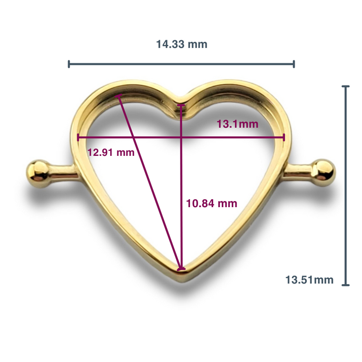 DIY Heart Element Bezel