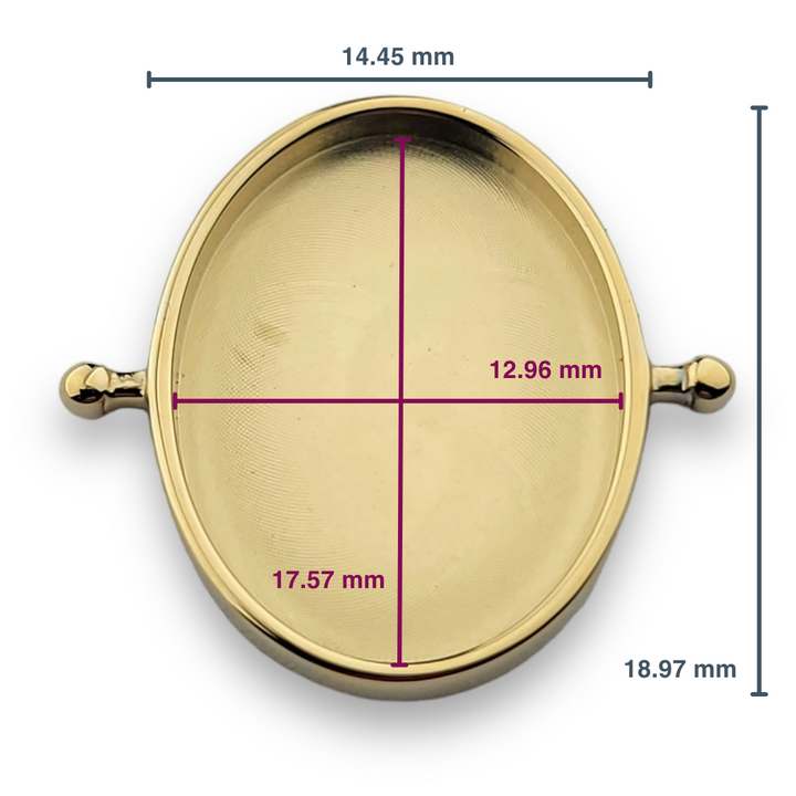 DIY Oval Element Bezel - Bulk