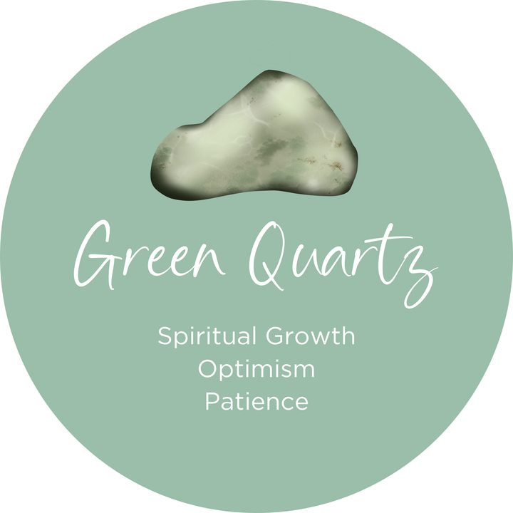 Green Quartz AquaPoint™ Crystal Element