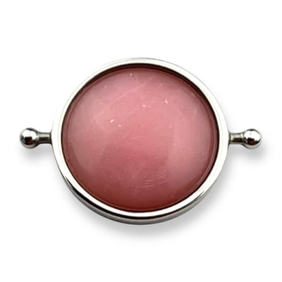 Pink Opal Round Crystal Element