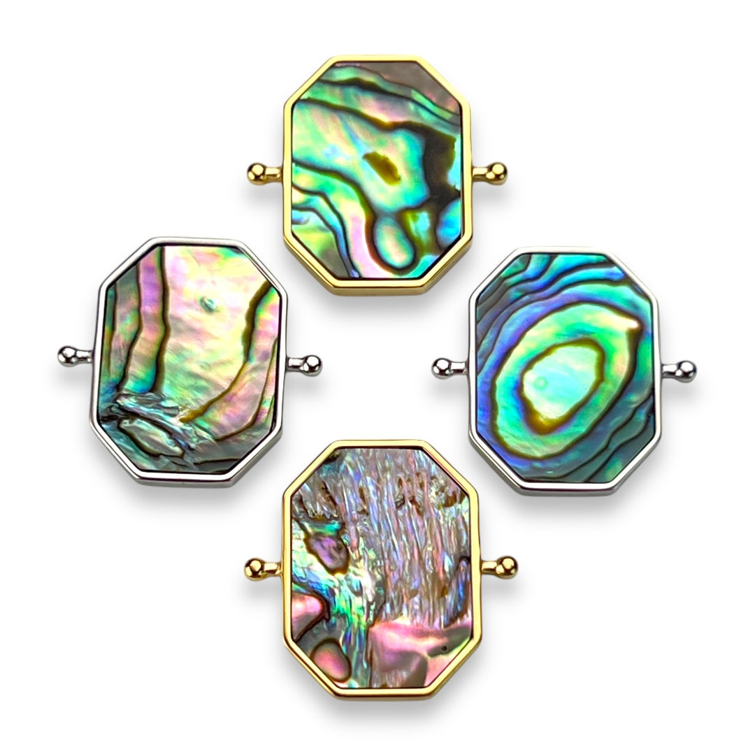 Abalone Shell Octangle™ Crystal Element