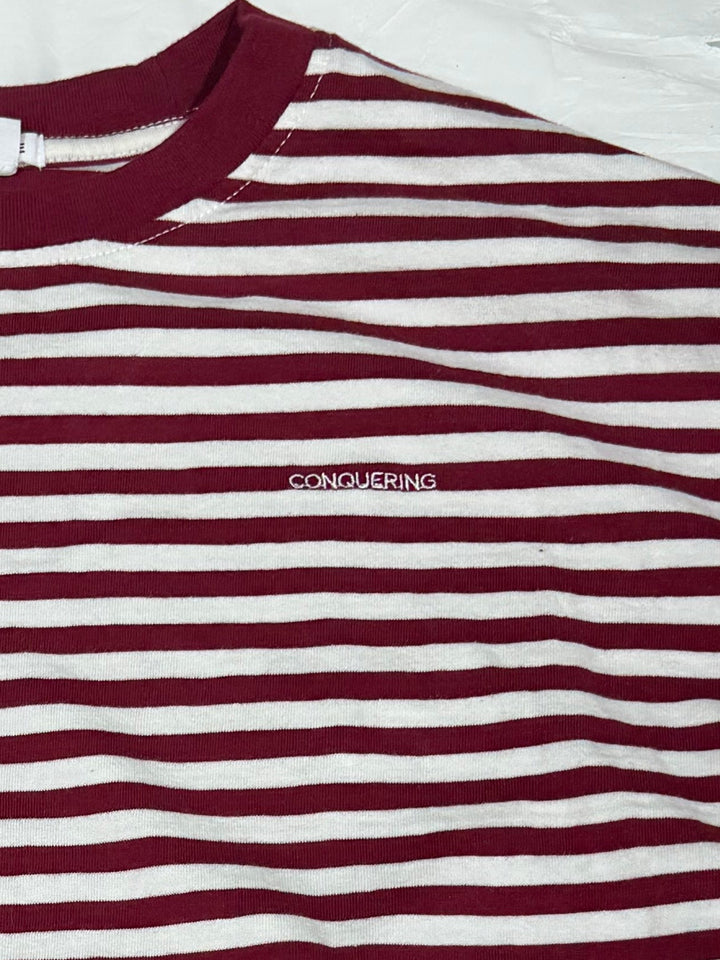 Stripe CONQUERing Long Sleeve T-Shirt