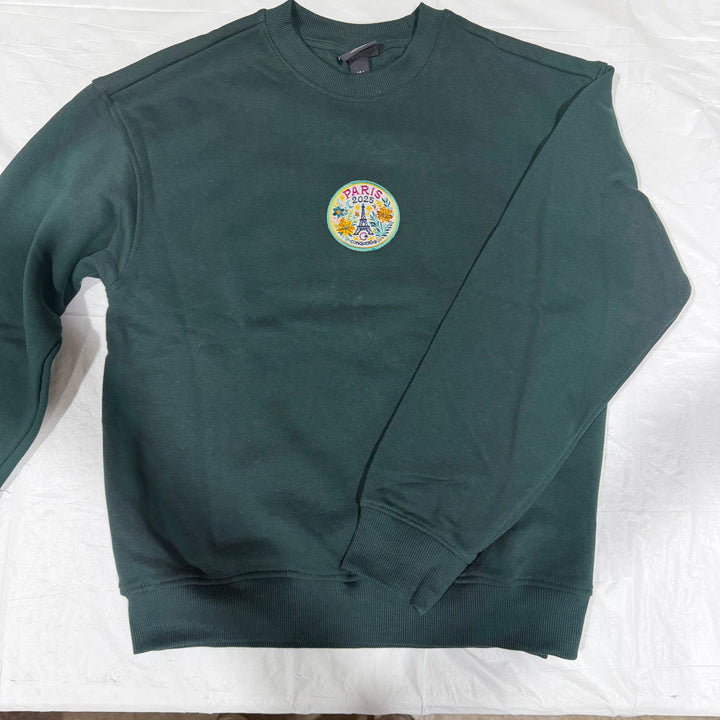 CONQUERing Sweatshirt with Paris Patch
