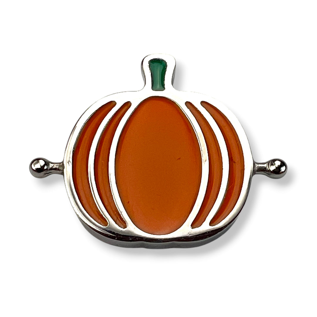 Enamel Pumpkin Flip Element