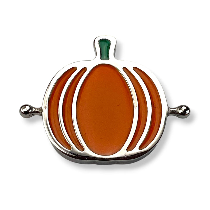 Enamel Pumpkin Flip Element