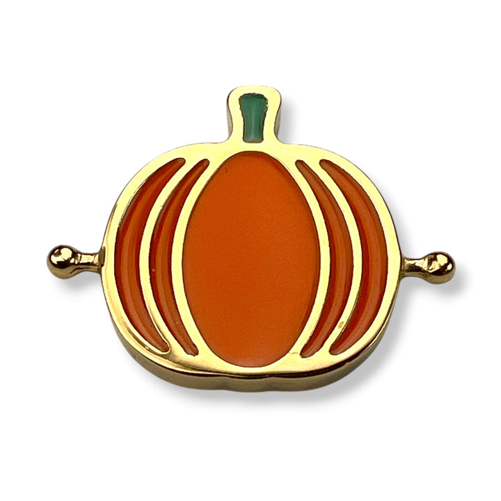 Enamel Pumpkin Flip Element