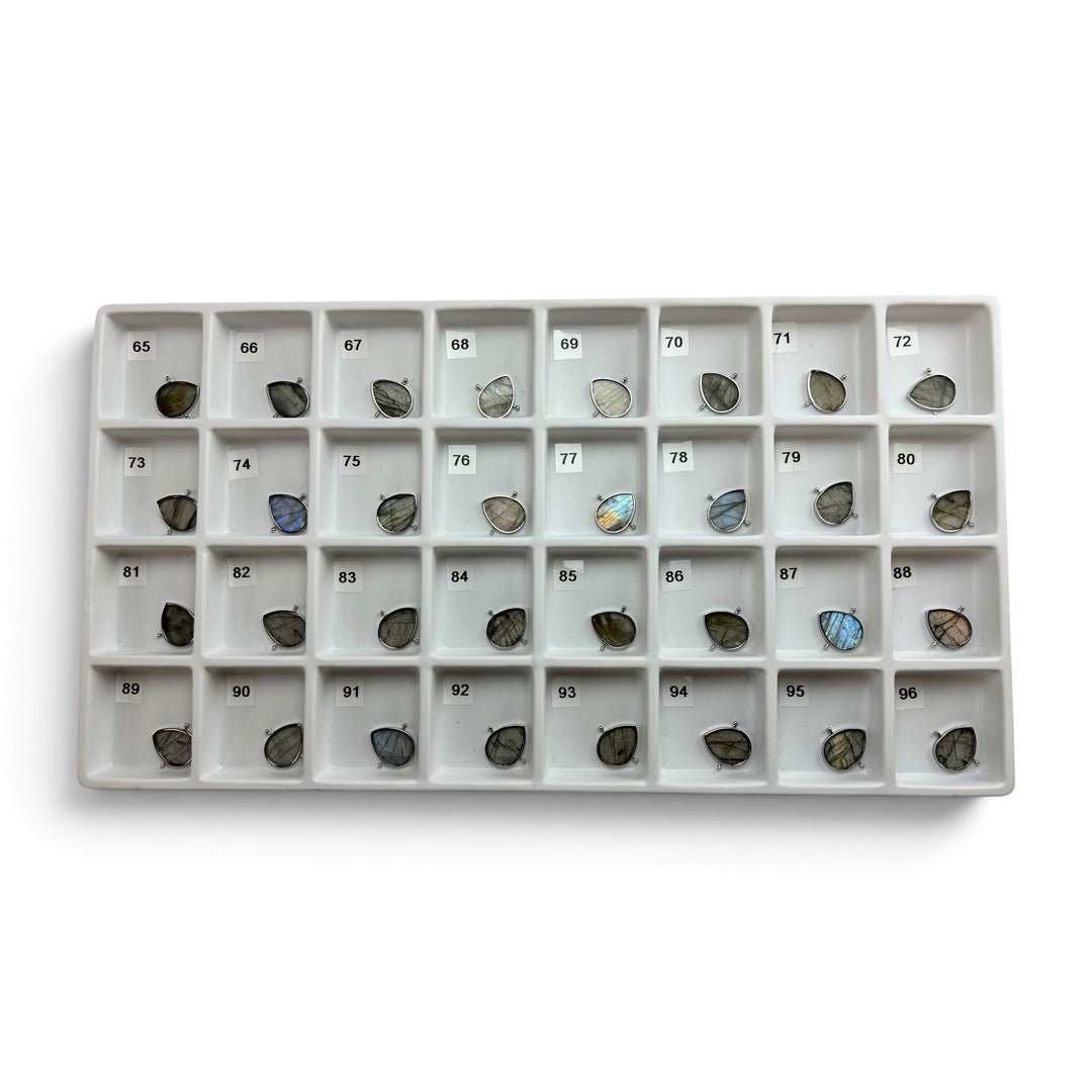 Pre Shop Preview Choose Your Own Flat Luxe Labradorite AquaPoint™ – Silver