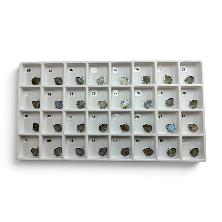 Pre Shop Preview Choose Your Own Flat Luxe Labradorite AquaPoint™ – Silver
