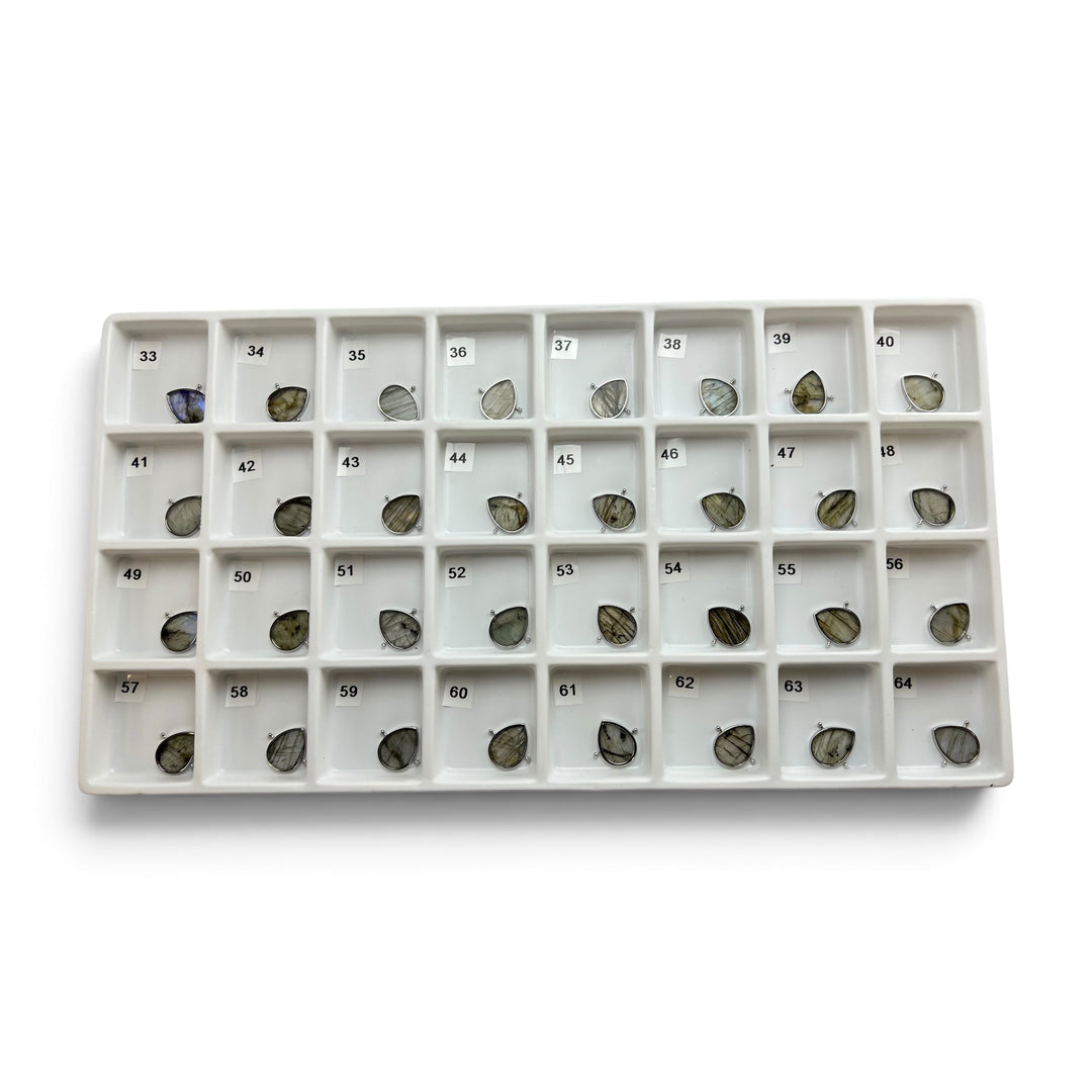 Pre Shop Preview Choose Your Own Flat Luxe Labradorite AquaPoint™ – Silver