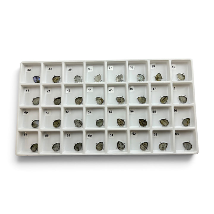 Pre Shop Preview Choose Your Own Flat Luxe Labradorite AquaPoint™ – Silver