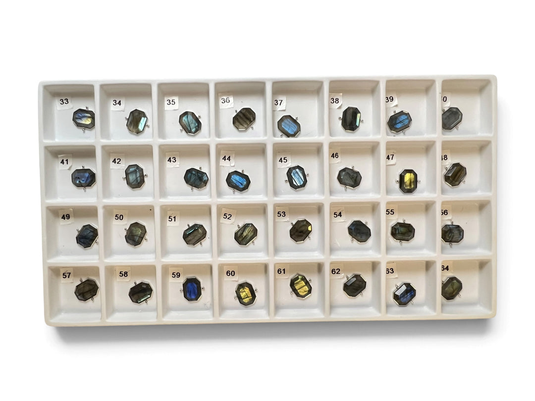 Choose Your Own Luxe Labradorite Octangle – Silver