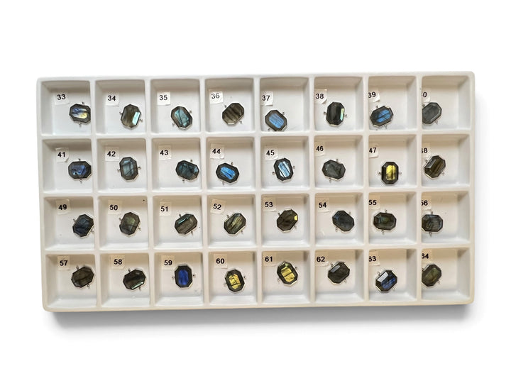 Choose Your Own Luxe Labradorite Octangle – Silver