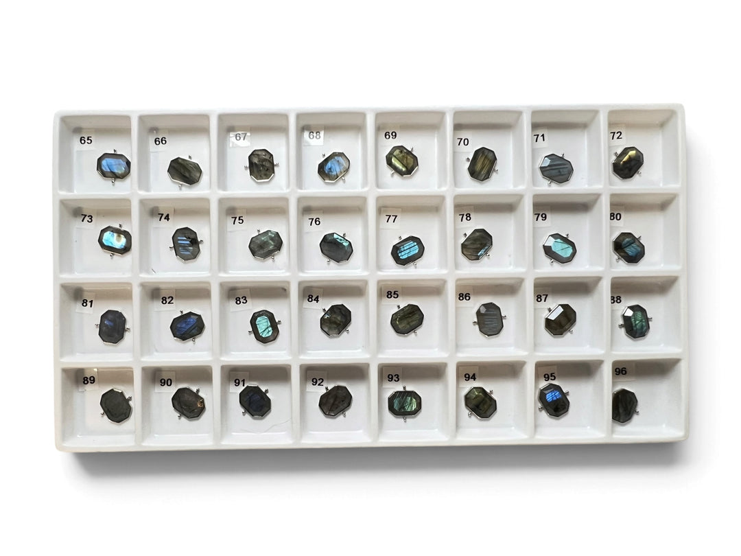 Choose Your Own Luxe Labradorite Octangle – Silver