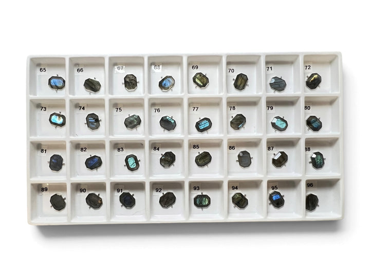 Choose Your Own Luxe Labradorite Octangle – Silver