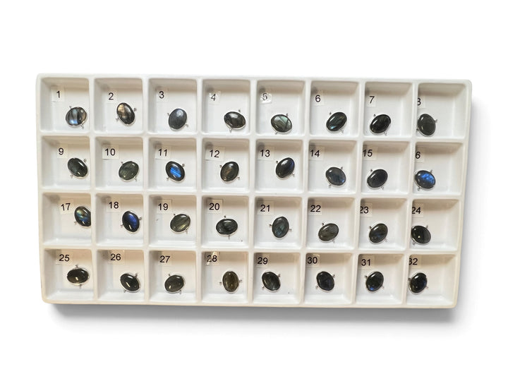 Choose Your Own Luxe Labradorite Oval – Silver