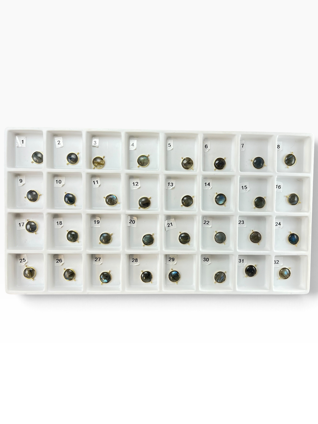 Choose Your Own Luxe Labradorite Round – Gold
