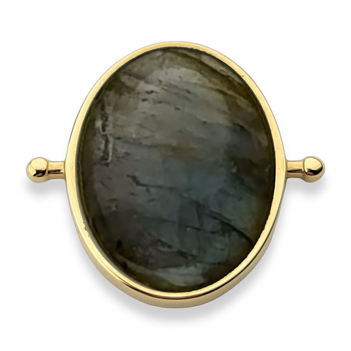 Standard Labradorite Oval Crystal Element