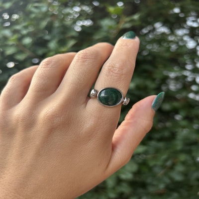 Malachite Round Crystal Element