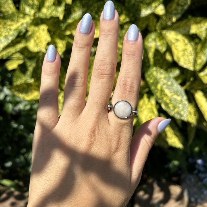 Moonstone Round Crystal Element