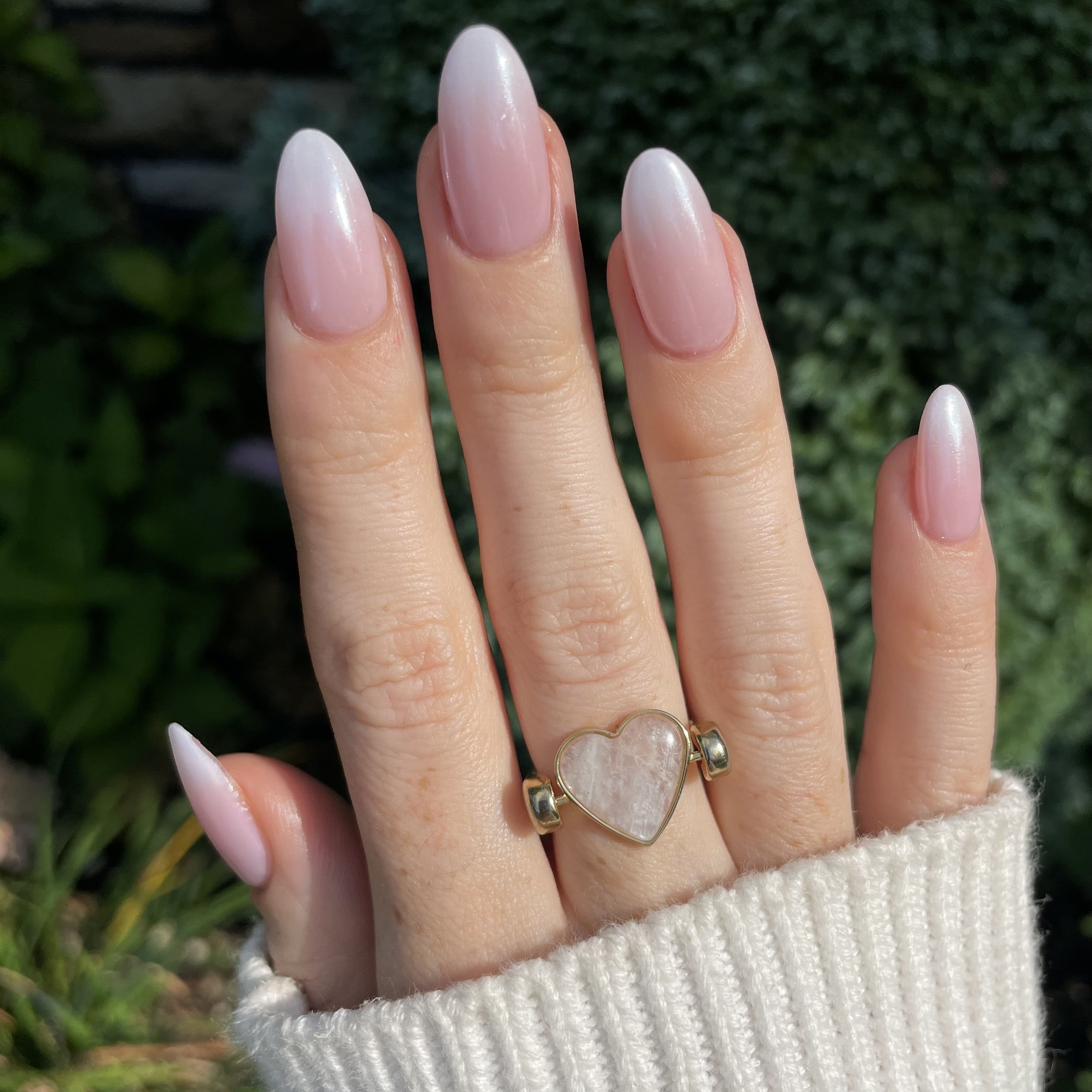 Jewels Obsession Moon Heart Pendant | Sterling Silver 925 Moon Heart Pendant - 23 mm Moonstone Heart-shaped Crystal Element