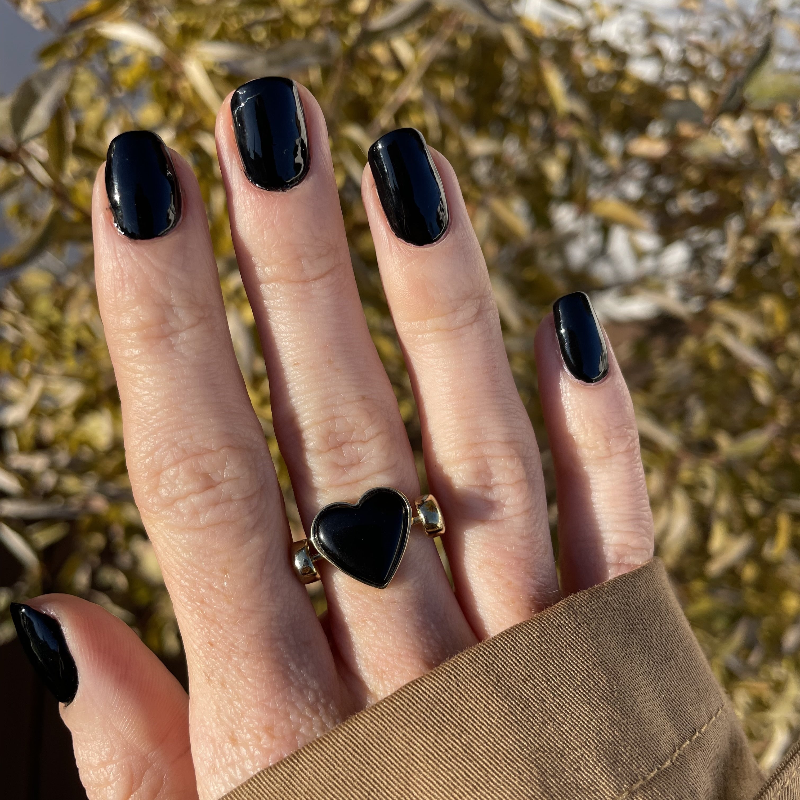 Onyx Heart Element | Black Crystal – CONQUERing